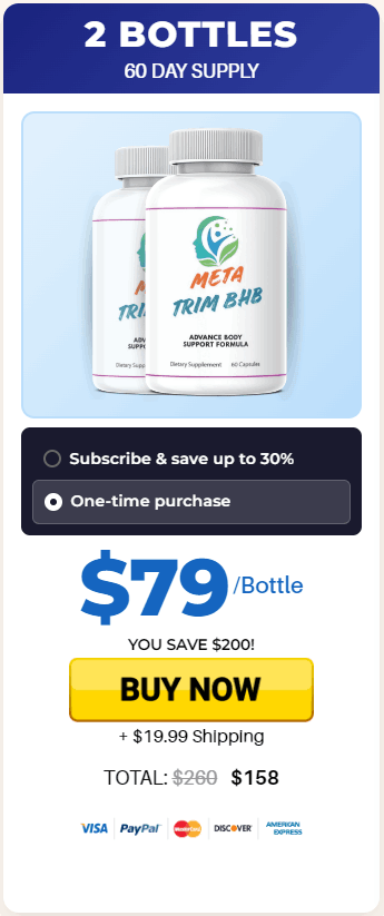 MetaTrim BHB buy now 1 bottle